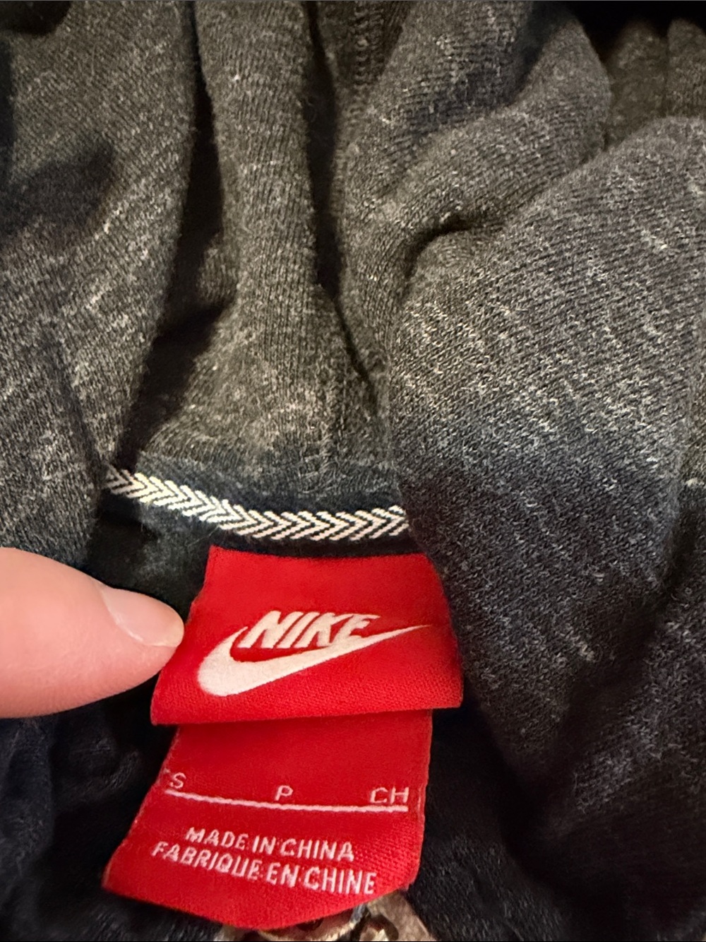 Nike Charcoal Gray Lightweight Full-Zip Hoodie Jacket - Picture 3 of 13
